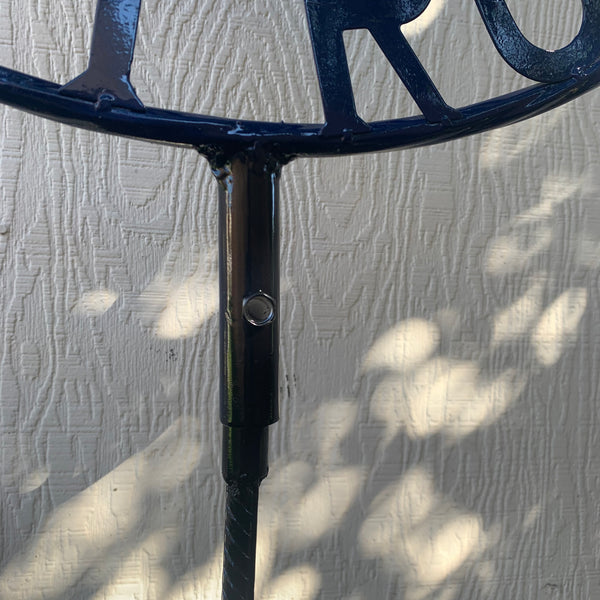 12",18",24",32", 36" HOUSTON ASTROS ON STAKE CUSTOM METAL VINTAGE CRAFT GARDEN SIGN HANDMADE