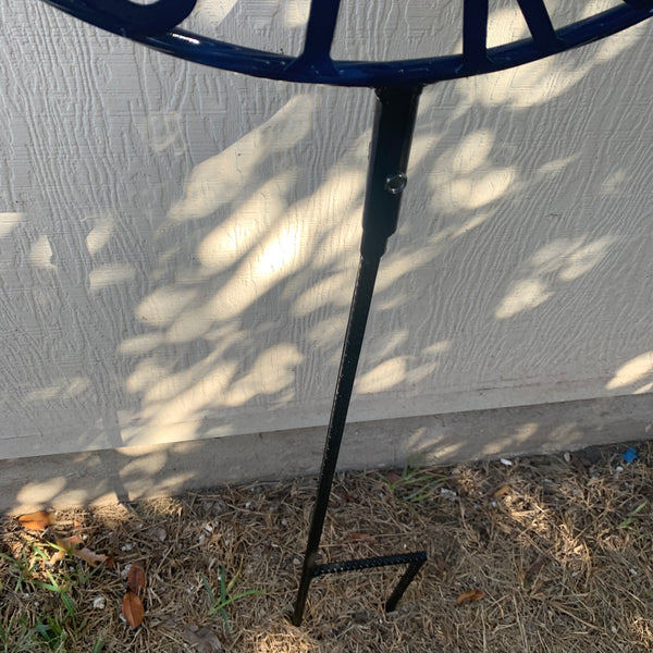 12",18",24",32", 36" HOUSTON ASTROS ON STAKE CUSTOM METAL VINTAGE CRAFT GARDEN SIGN HANDMADE