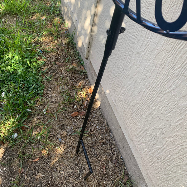 12",18",24",32", 36" HOUSTON ASTROS ON STAKE CUSTOM METAL VINTAGE CRAFT GARDEN SIGN HANDMADE