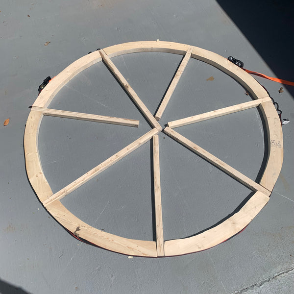40",60" WAGON WHEEL NATURAL STAIN BARN WOOD WESTERN HOME DECOR RUSTIC HANDMADE NEW
