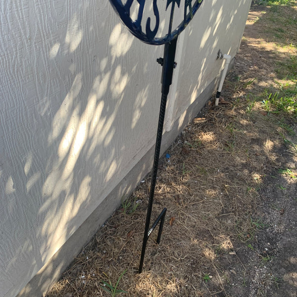 12",18",24",32", 36" HOUSTON ASTROS ON STAKE CUSTOM METAL VINTAGE CRAFT GARDEN SIGN HANDMADE