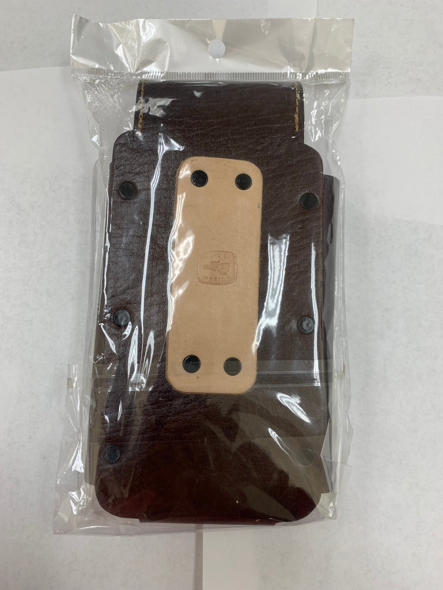 EAGLE 7" LEATHER HOLSTER POUCH EXTRA LARGE BELT LOOP CELL PHONE CASE UNIVERSAL OVERSIZE WESTERN LEATHER ART HANDMADE NEW #EH11709