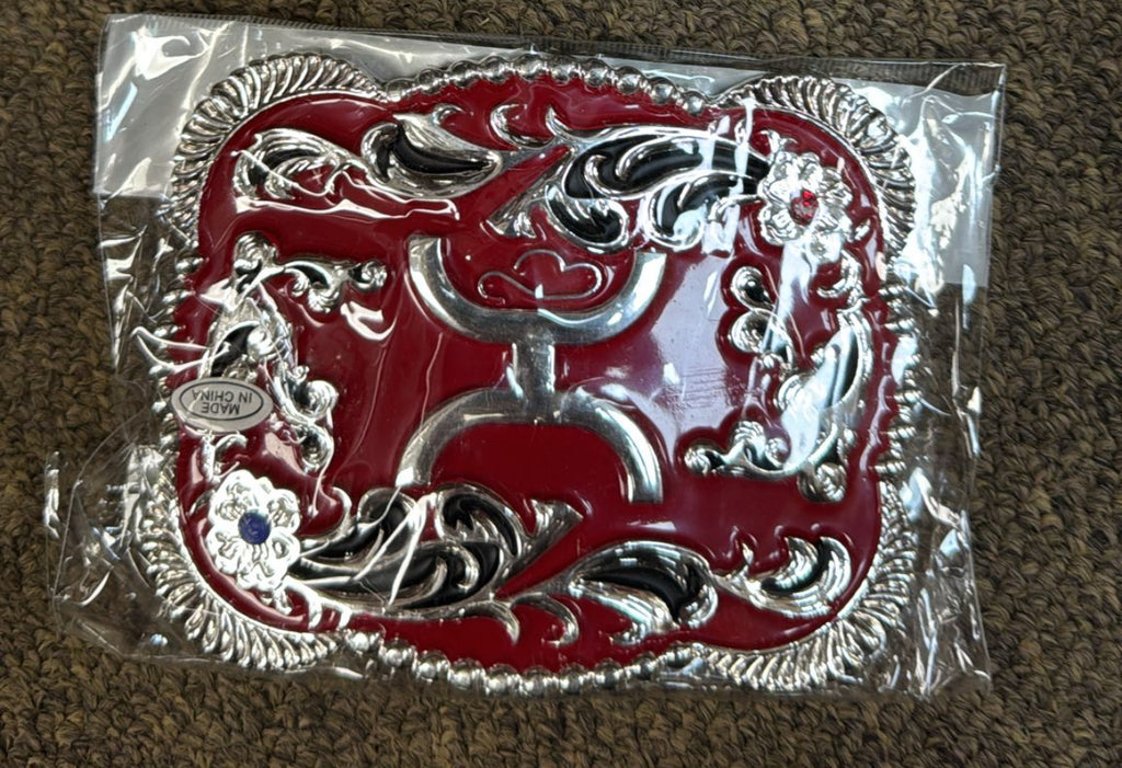 5 x 4" BELT BUCKLE MULTI STYLE  WESTERN METAL BUCKLE FASHION ART #WS