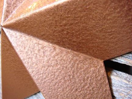 HAMMERED COPPER BARN STAR 3" TO 72" METAL WALL ART WESTERN HOME DECOR HANDMADE #EH10411