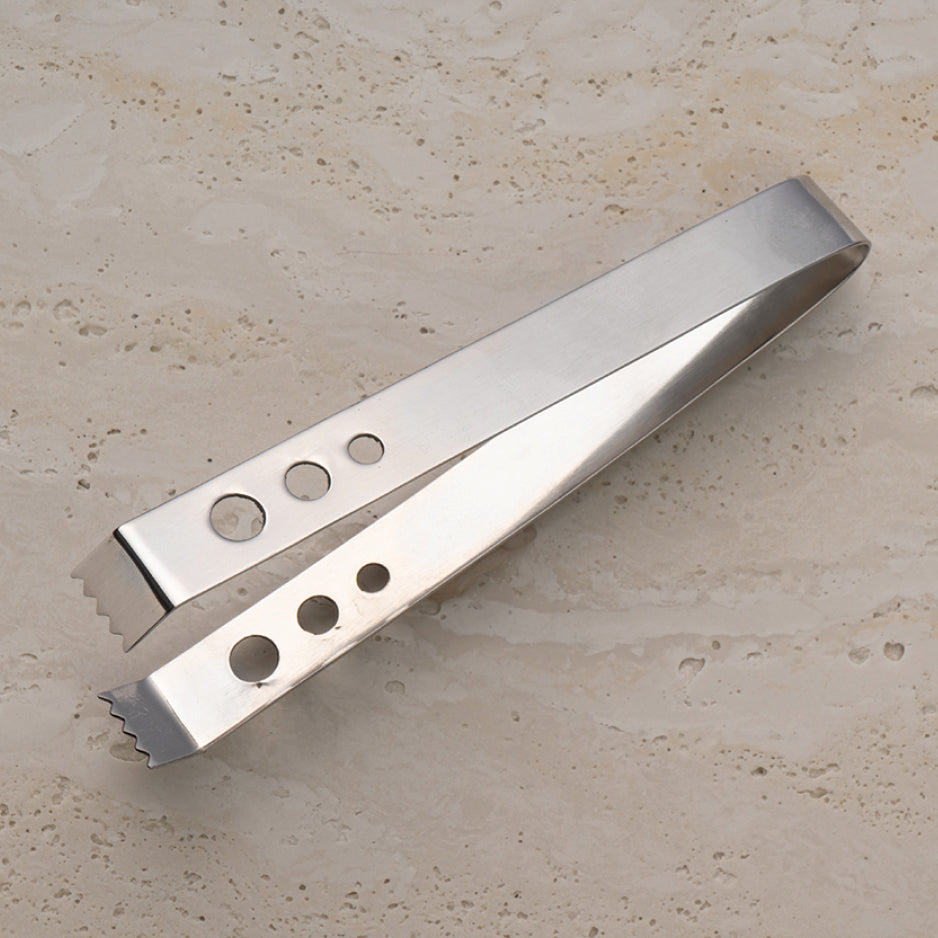6.5" STEEL CUT OUT ICE TONG KITCHEN WESTERN HOME DECOR SCOOP NEW #IH_11210 - FREE SHIPPING