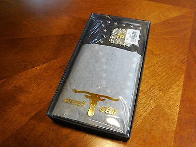 PRAYING COWBOY CHECKBOOK BI FOLD LEATHER MEN'S WALLET NEW