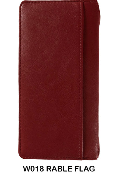 REBEL FLAG WALLET CHECK BOOK LEATHER WALLET WESTERN FASHION NEW
