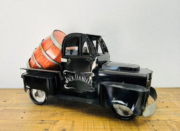 20" MULTI STYLE PICKUP TRUCK METAL GARDEN ART FIGURINE OUTDOOR & INDOOR FARM HOUSE WESTERN HOME DECOR HANDMADE NEW: 20"L X 10"W X 12" H