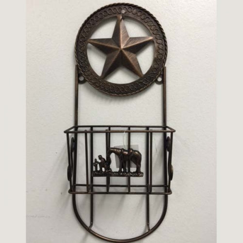 15" LETTERS & KEY HOLDER COWBOYS PRAYER CHURCH KITCHEN WESTERN HOME DECOR METAL NEW ART #EH12043