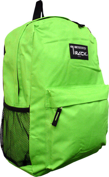 #TB205 16" TRIPLE GEAR TRACK USA SOLID COLOR EMOJI STYLE SCHOOL TRAVEL HIKING-- FREE SHIPPING
