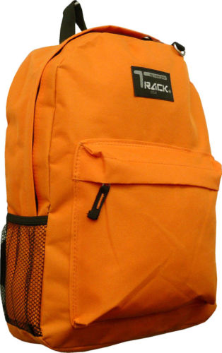 #TB205 16" TRIPLE GEAR TRACK USA SOLID COLOR EMOJI STYLE SCHOOL TRAVEL HIKING-- FREE SHIPPING