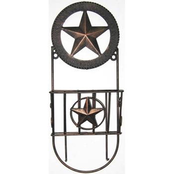 15" STAR LETTERS & KEY HOLDER KITCHEN WESTERN HOME DECOR METAL NEW ART #EH12042