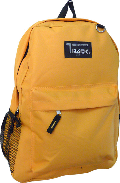 #TB205 16" TRIPLE GEAR TRACK USA SOLID COLOR EMOJI STYLE SCHOOL TRAVEL HIKING-- FREE SHIPPING