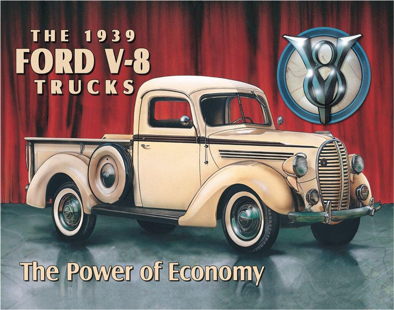 ITEM#707 FORD PICKUP 1939 AUTOMOTIVE TIN SIGN METAL ART WESTERN HOME DECOR WALL SIGN ART