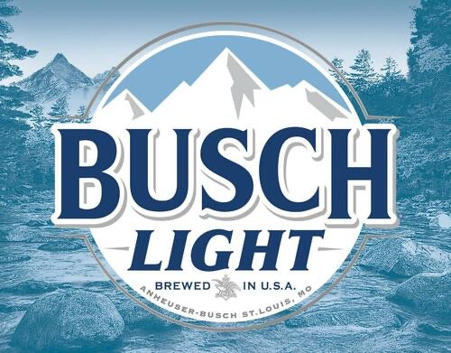 BUSCH LIGHT TIN SIGN METAL ART WESTERN HOME DECOR CRAFT