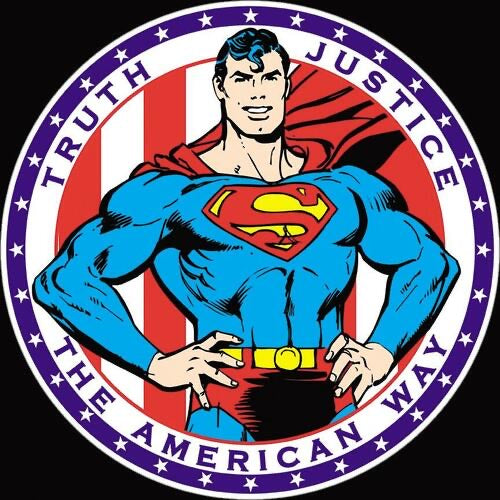SUPERMAN TIN SIGN METAL ART WESTERN HOME DECOR CRAFT
