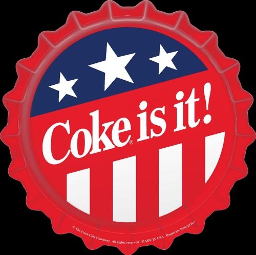 18" COKE COCACOLA TIN SIGN METAL ART WESTERN HOME DECOR CRAFT