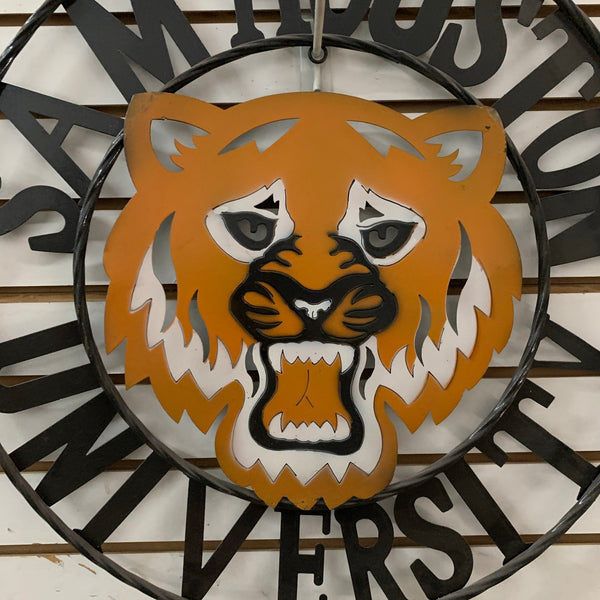 18",24",32" SHSU SAM HOUSTON STATE BEARKATS CUSTOM VINTAGE METAL TEAM CRAFT WESTERN HOME DECOR HANDMADE