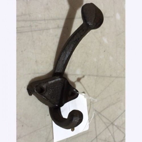 3.25" HOOK KEY HOLDER COAT HOOK CAST IRON WALL ART METAL WESTERN HOME DECOR NEW
