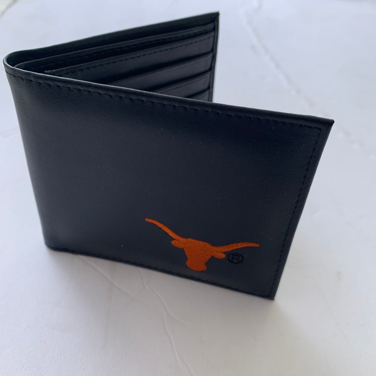 5" TEXAS LONGHORN WALLET LEATHER BIFOLD WALLET NEW