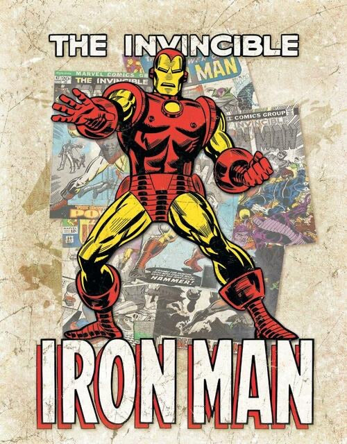 IRONMAN TIN SIGN METAL ART WESTERN HOME DECOR CRAFT - FREE SHIPPING