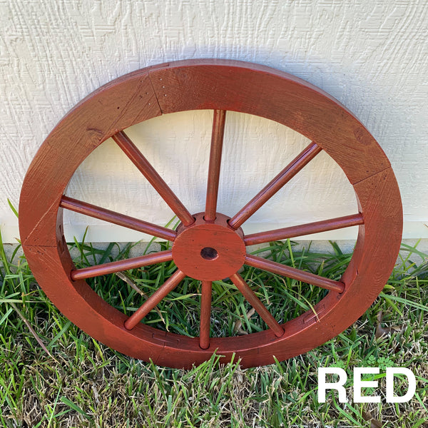16",24",30" WAGON WHEEL BLACK BARN WOOD WESTERN HOME DECOR RUSTIC HANDMADE CRAFT