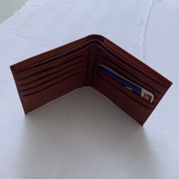 5" TEXAS WALLET LEATHER BIFOLD WALLET NEW