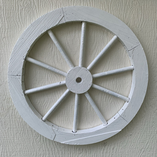 16",24",30" WAGON WHEEL BLACK BARN WOOD WESTERN HOME DECOR RUSTIC HANDMADE CRAFT