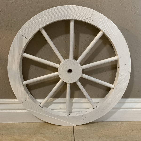 16",24",30" WAGON WHEEL BROWN BARN WOOD WESTERN HOME DECOR RUSTIC HANDMADE CRAFT