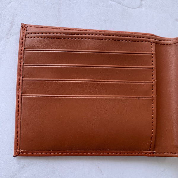 5" TEXAS WALLET LEATHER BIFOLD WALLET NEW