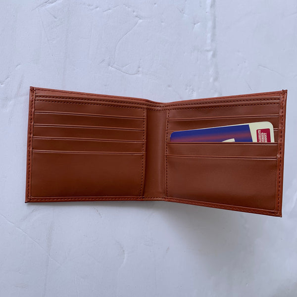 5" TEXAS WALLET LEATHER BIFOLD WALLET NEW