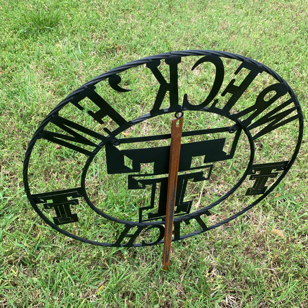 12", 18", 24", 32" WRECKEM TEXAS TECH METAL CUSTOM VINTAGE CRAFT TEAM SIGN HANDMADE