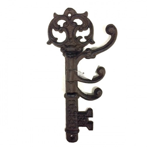 9"x4.5" KEY KEY HOLDER COAT HOOK HOOK CAST IRON WALL ART METAL WESTERN HOME DECOR NEW