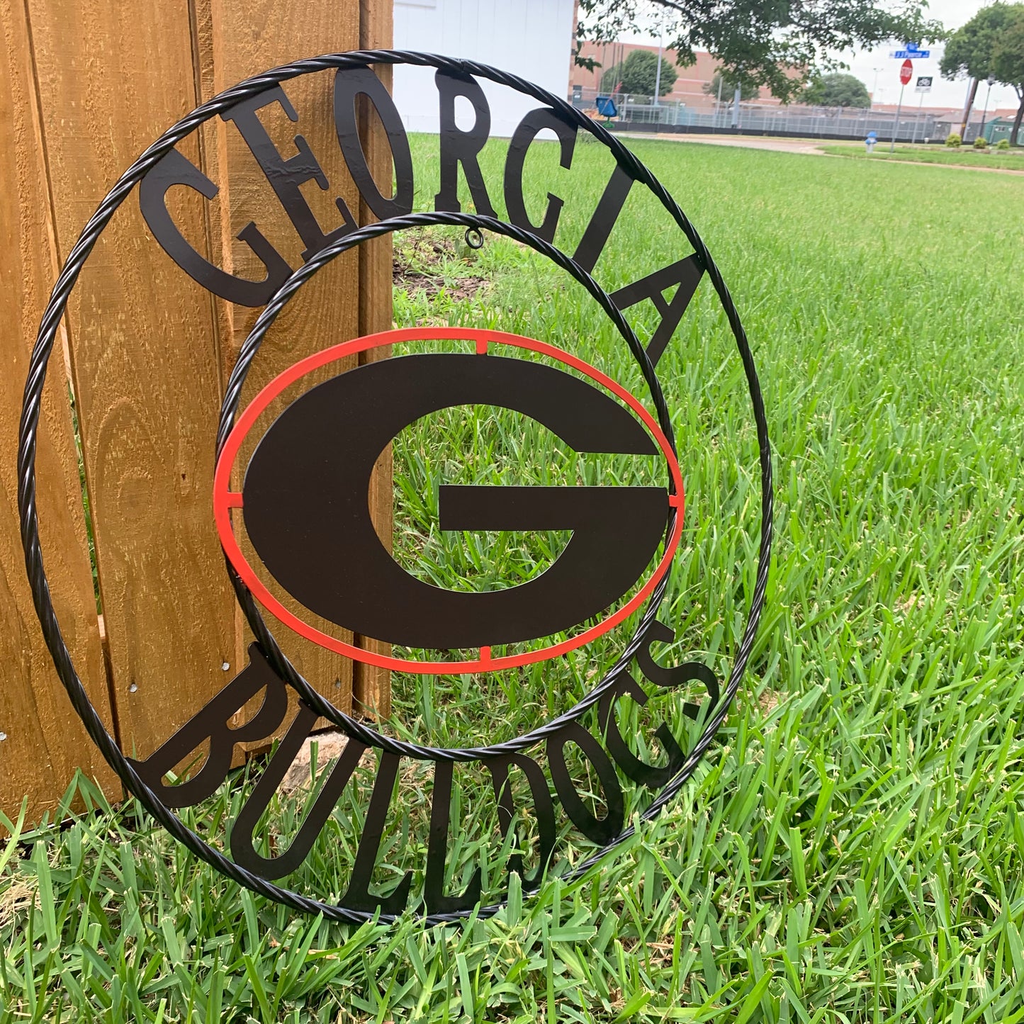 12", 18", 24", 32" GEORGIA BULLDOGS METAL SIGN VINTAGE CUSTOM TEAM ART