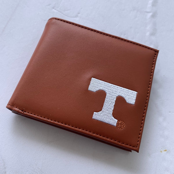 5" TEXAS WALLET LEATHER BIFOLD WALLET NEW