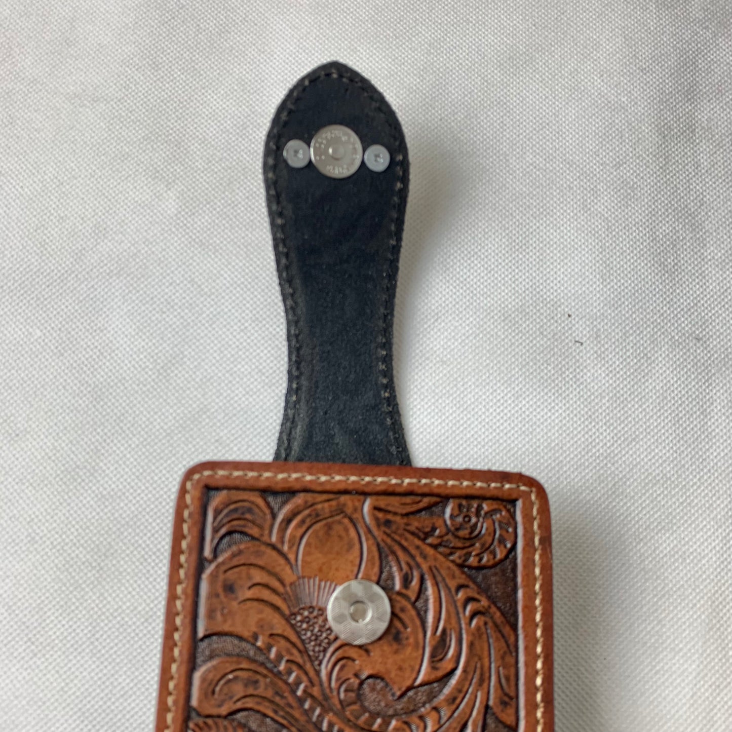 #WS341F 7" LONE STAR LEATHER HOLSTER COFEE BROWN LEATHER POUCH EXTRA LARGE BELT LOOP HOLSTER CELL PHONE CASE UNIVERSAL OVERSIZE--FREE SHIPPING