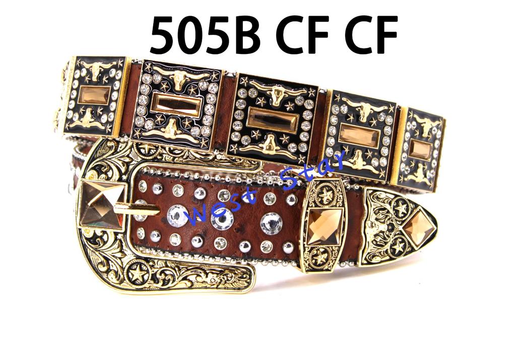 WS _ 505B CF CF BELT GENUINE LEATHER WESTERN BELTS FASHION NEW STYLE