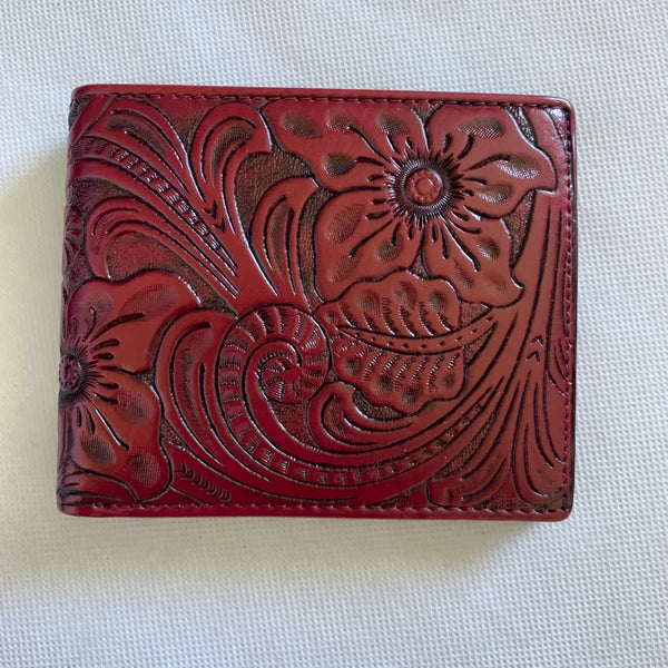 5" MEN'S WALLET GENUINE LEATHER BIFOLD WESTERN STYLE WALLET NEW