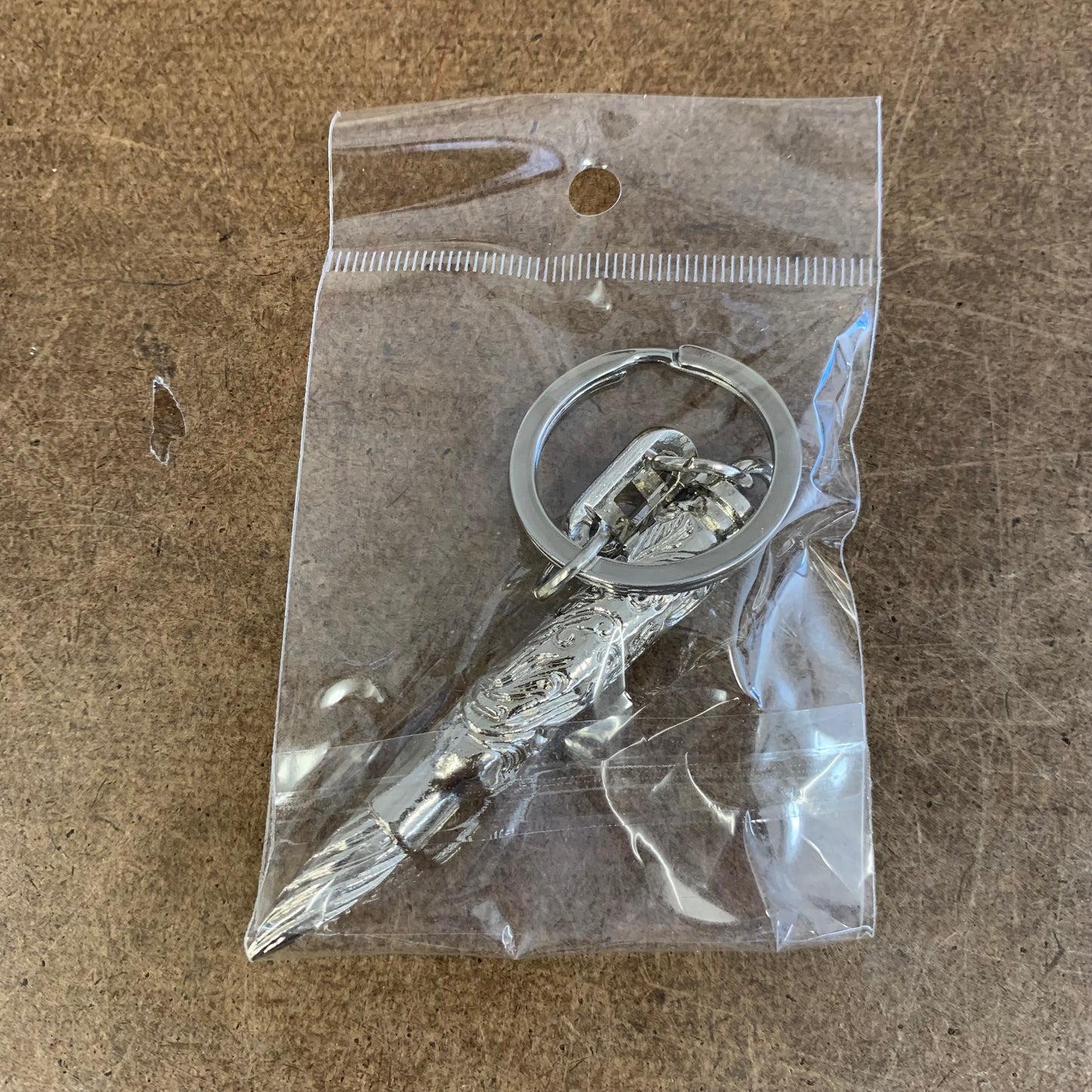 LG WESTERN BULLET KEYCHAIN METAL WESTERN FASHION ART NEW