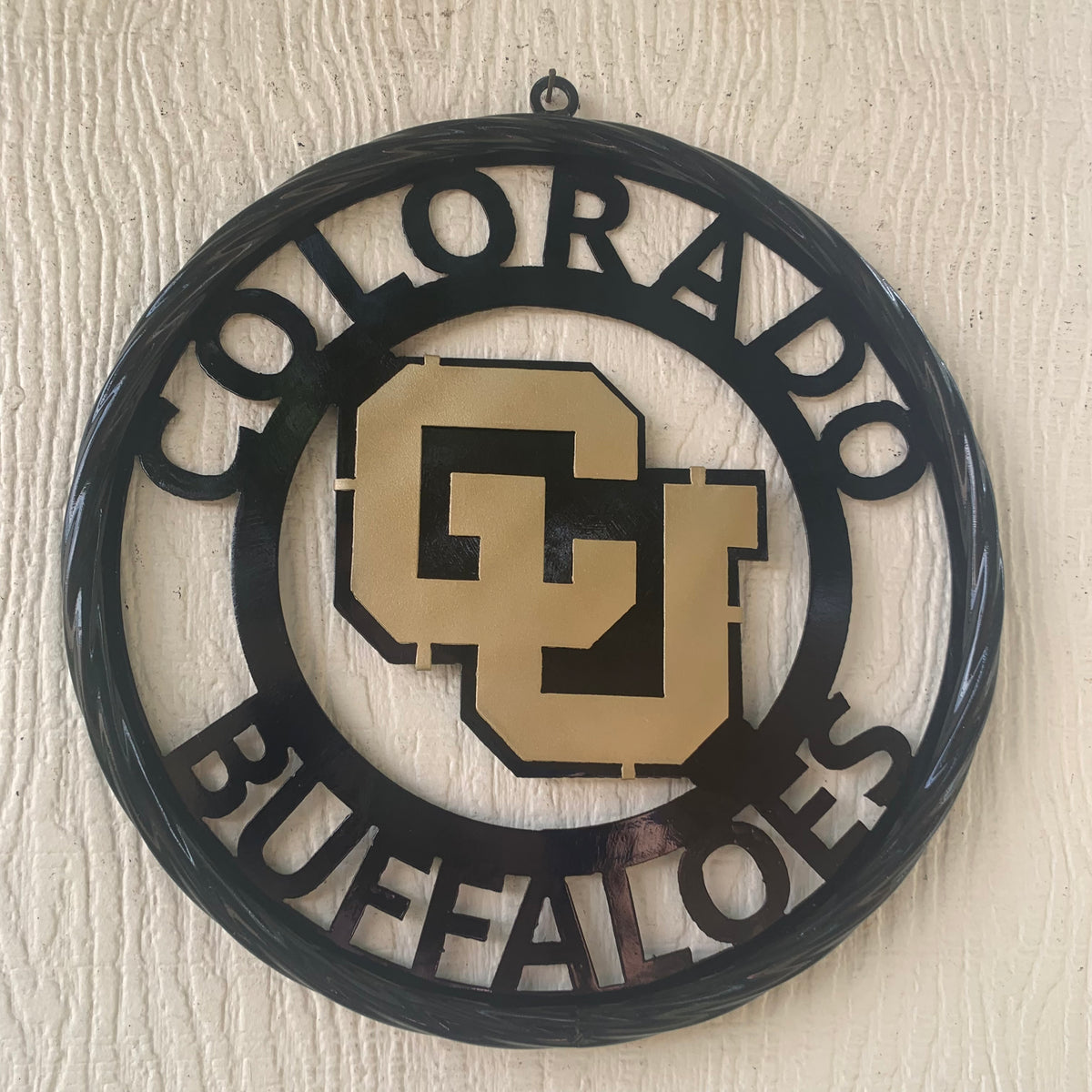 COLORADO BUFFALOES CUSTOM METAL VINTAGE CRAFT SIGN TEAM ART WESTERN HOME DECOR HANDMADE