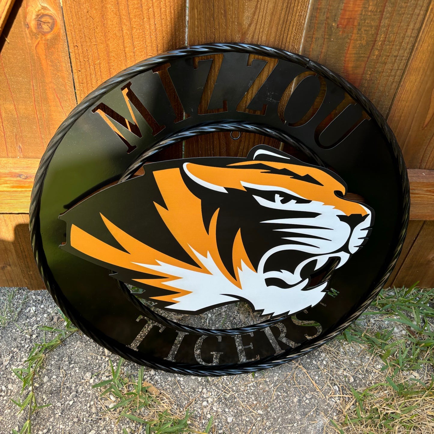 MIZZOU TIGERS MISSOURI CUSTOM METAL VINTAGE CRAFT TEAM SIGN HANDMADE