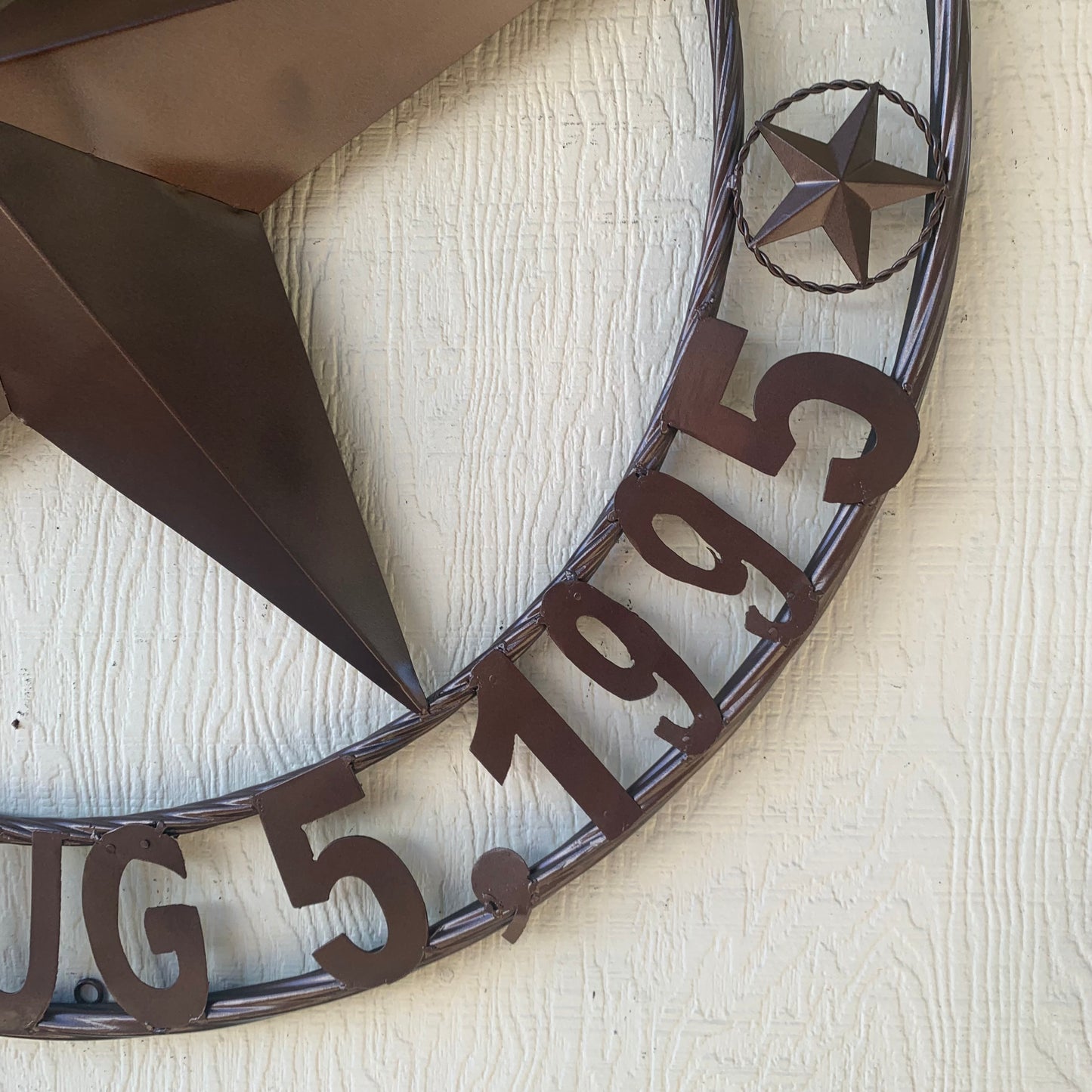 MYERS STYLE YOUR CUSTOM NAME STAR BARN STAR METAL LONE STAR WESTERN HOME DECOR RUSTIC BLACK HANDMADE 24",32",36",50"