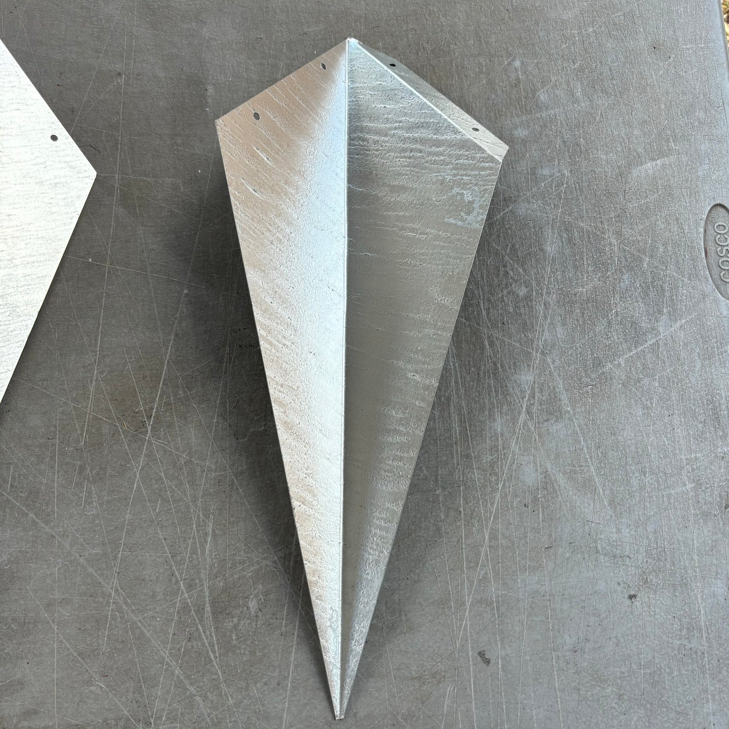 UNFINISHED GALVANIZED KIT STAR 3" TO 120" METAL BARN COUNTRY STAR WALL ART WESTERN HOME  DECOR HANDMADE #EH10418