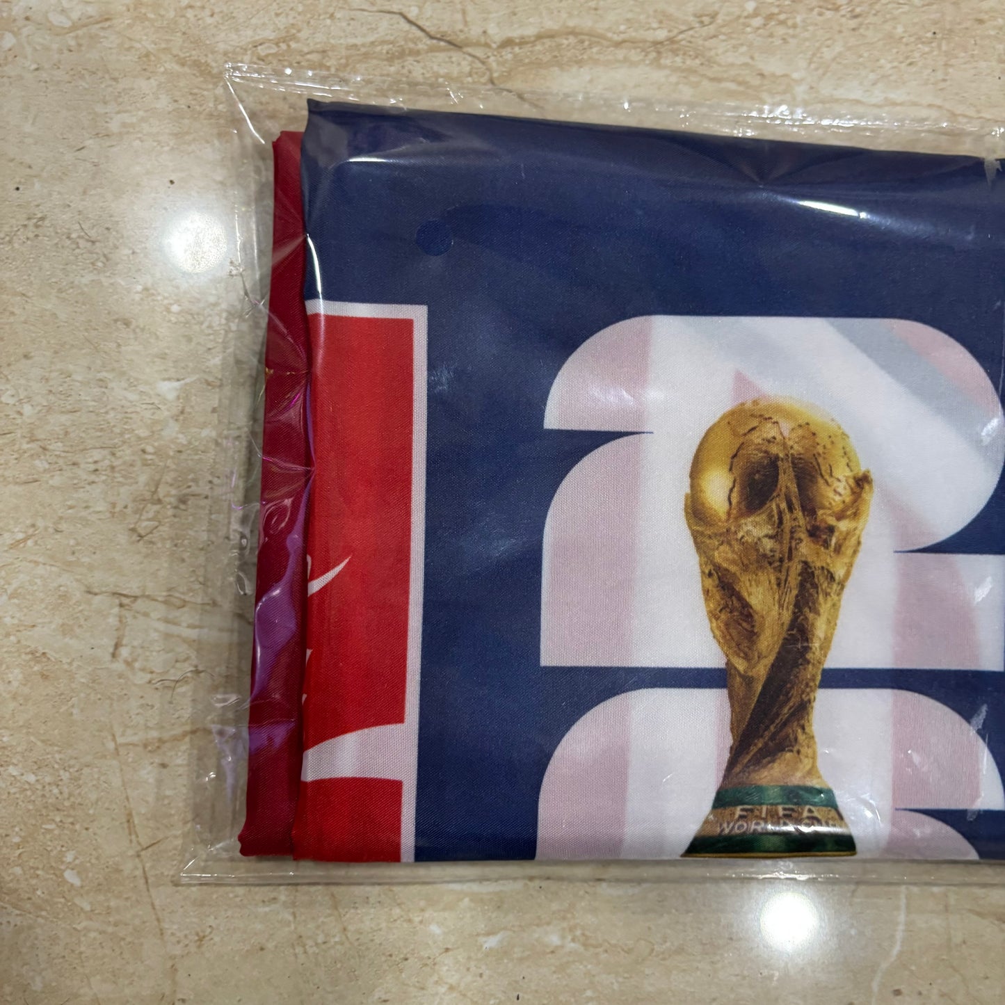 FIFA WORLD CUP 2026 USA COCACOLA FLAG 3ft x 4ft GENUINE LICENSES WESTERN HOME DECOR  #EH13732