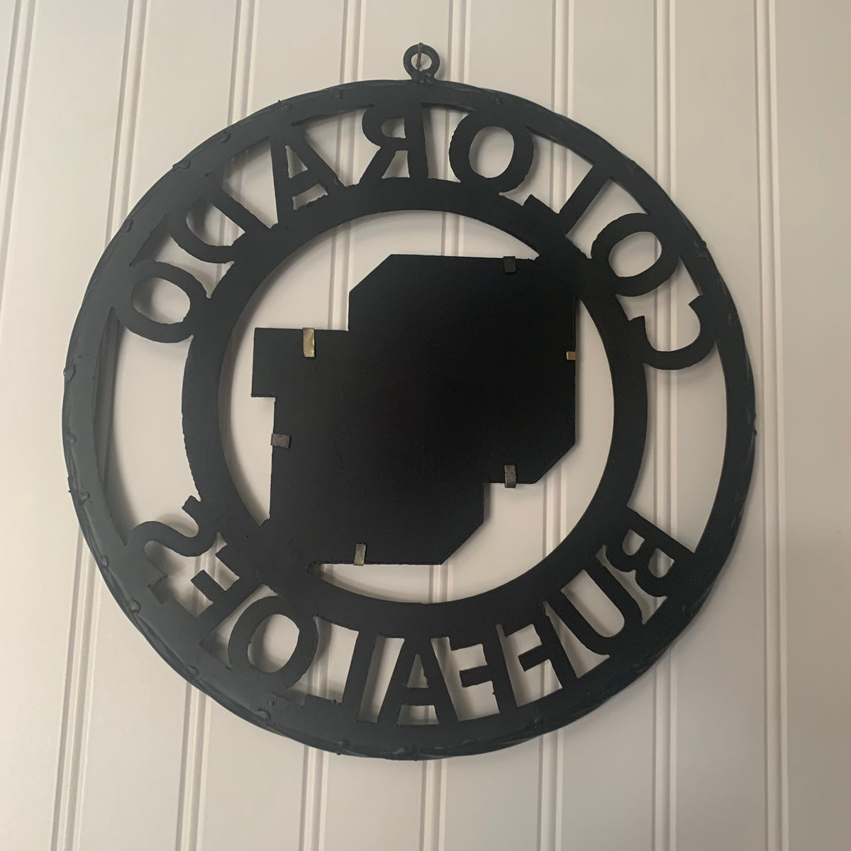 COLORADO BUFFALOES CUSTOM METAL VINTAGE CRAFT SIGN TEAM ART WESTERN HOME DECOR HANDMADE