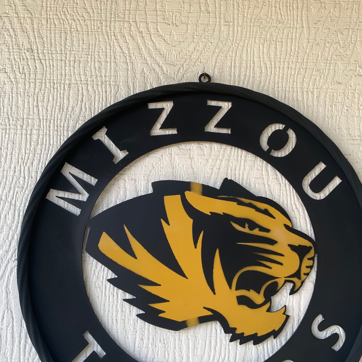 MIZZOU TIGERS MISSOURI CUSTOM METAL VINTAGE CRAFT TEAM SIGN HANDMADE