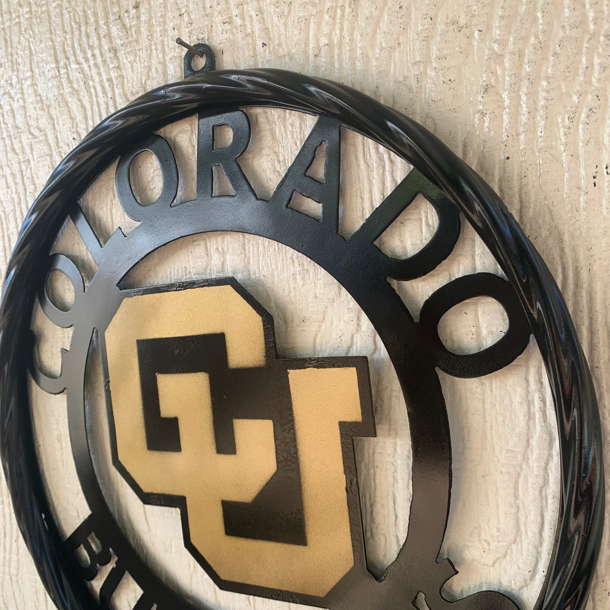 COLORADO BUFFALOES CUSTOM METAL VINTAGE CRAFT SIGN TEAM ART WESTERN HOME DECOR HANDMADE