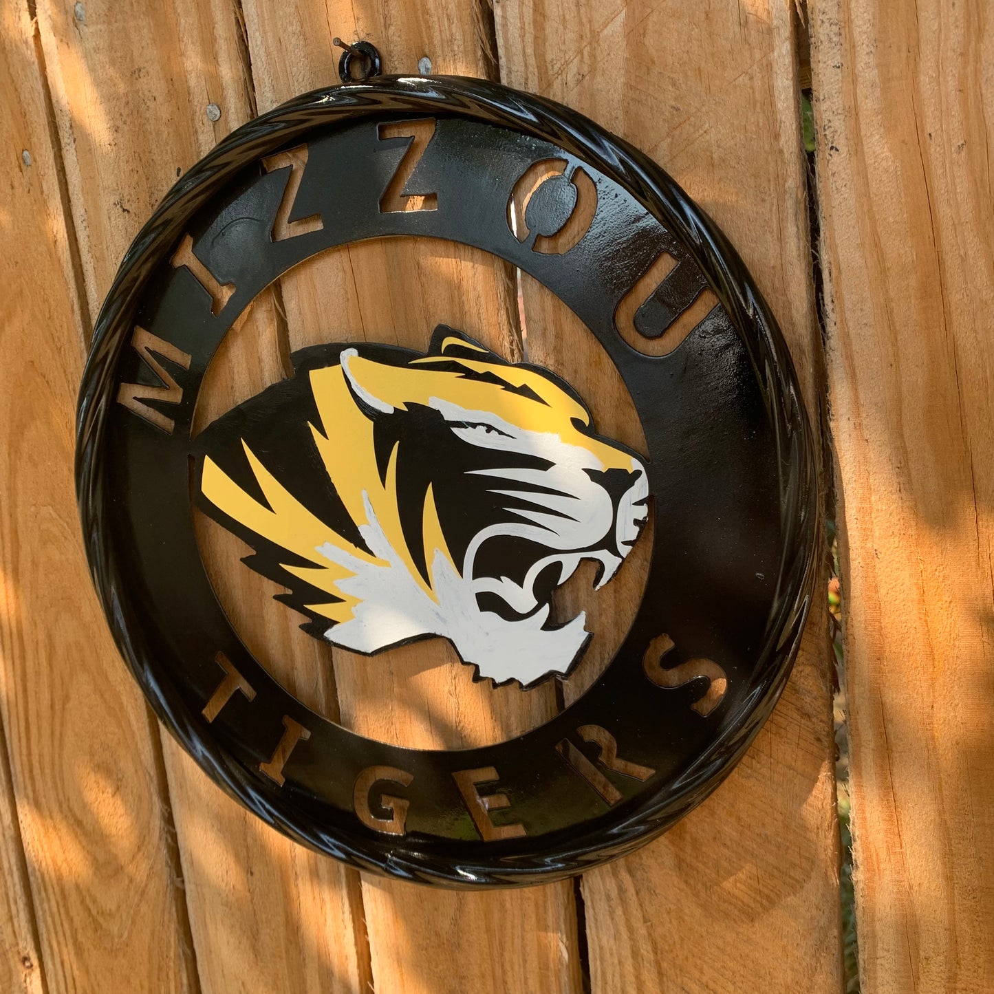 12", 18", 24", 32" MIZZOU TIGERS MISSOURI CUSTOM METAL VINTAGE CRAFT TEAM SIGN HANDMADE