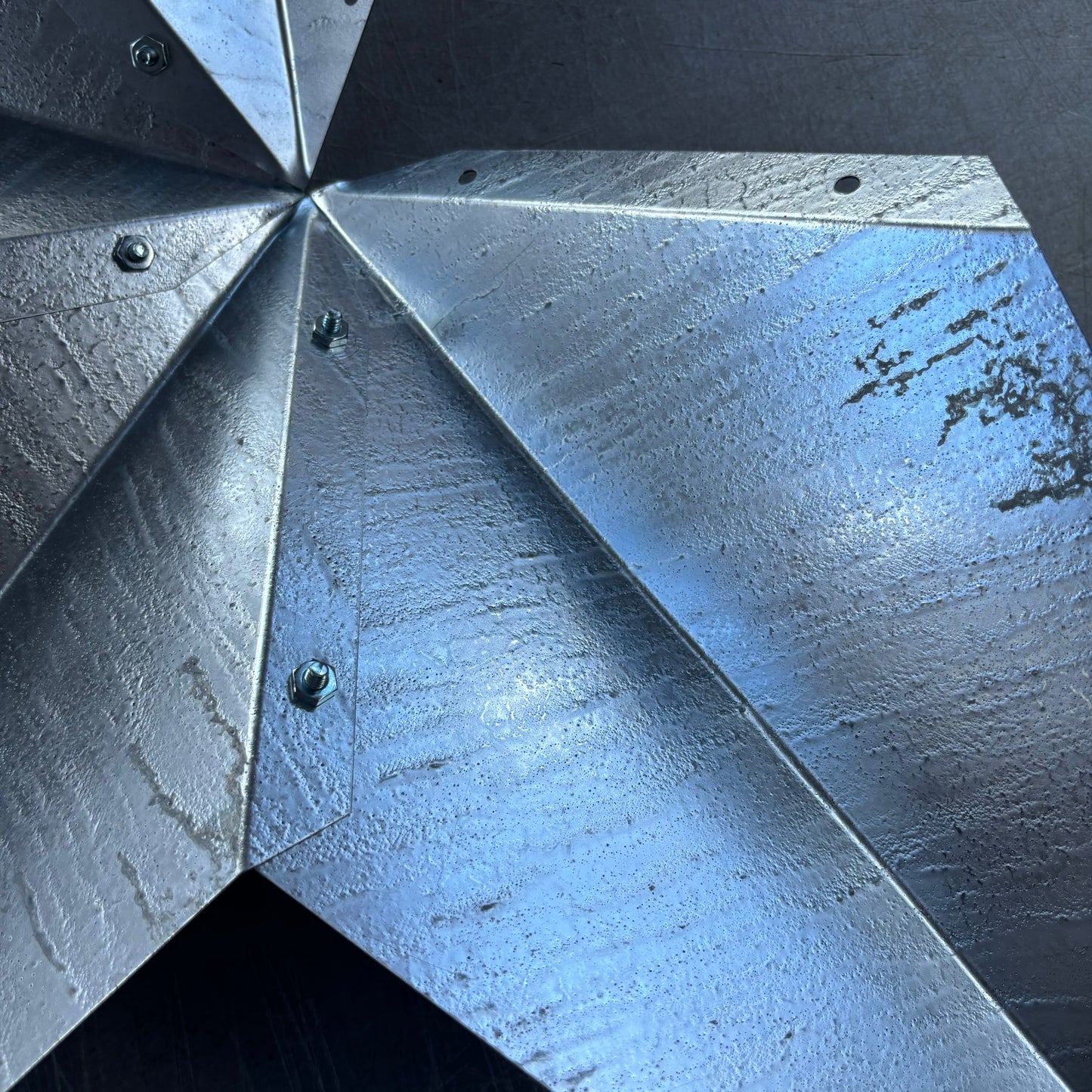 UNFINISHED GALVANIZED KIT STAR 3" TO 120" METAL BARN COUNTRY STAR WALL ART WESTERN HOME  DECOR HANDMADE #EH10418