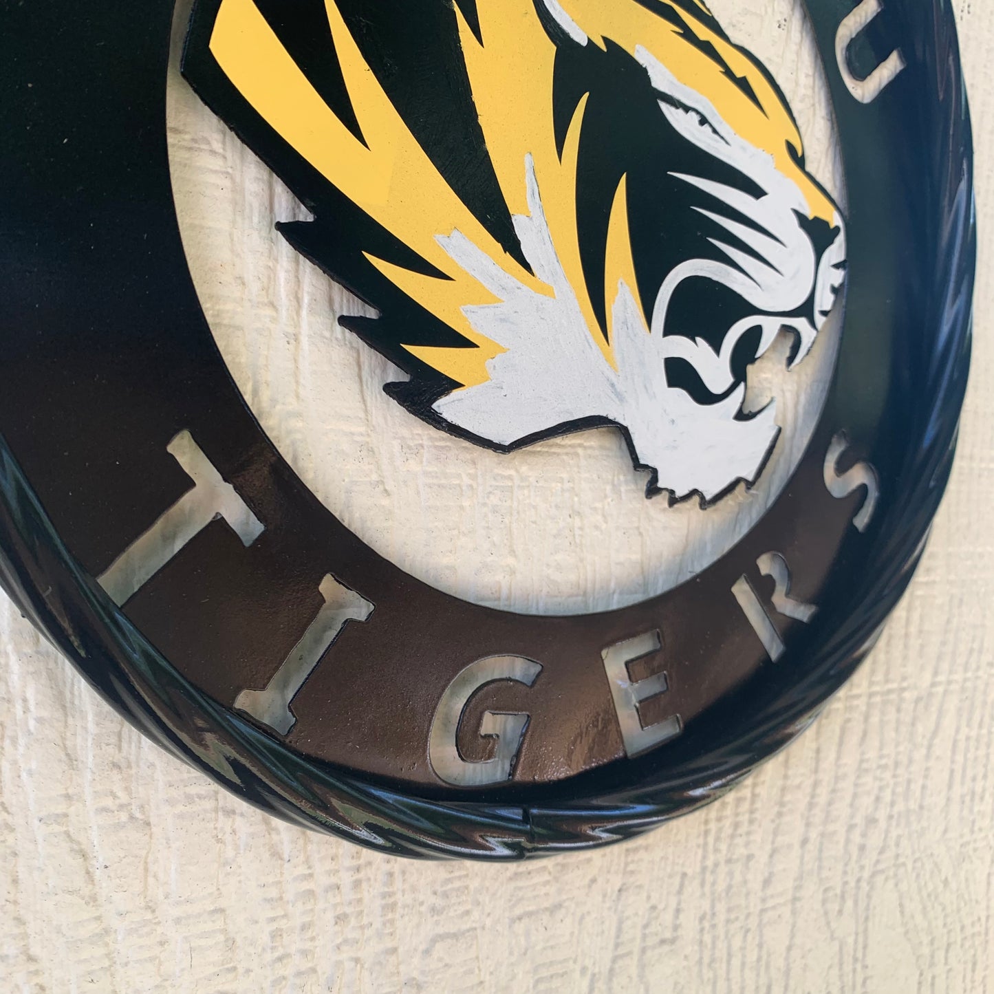 12", 18", 24", 32" MIZZOU TIGERS MISSOURI CUSTOM METAL VINTAGE CRAFT TEAM SIGN HANDMADE